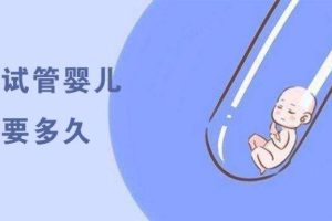做一次试管婴儿的过程需要多久?